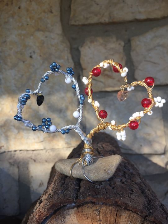 Sculpture titled "Arbre" by Flo Coco, Original Artwork