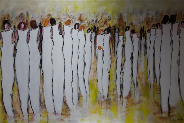 Communauté 01 绘画, 39.4x59.1 in