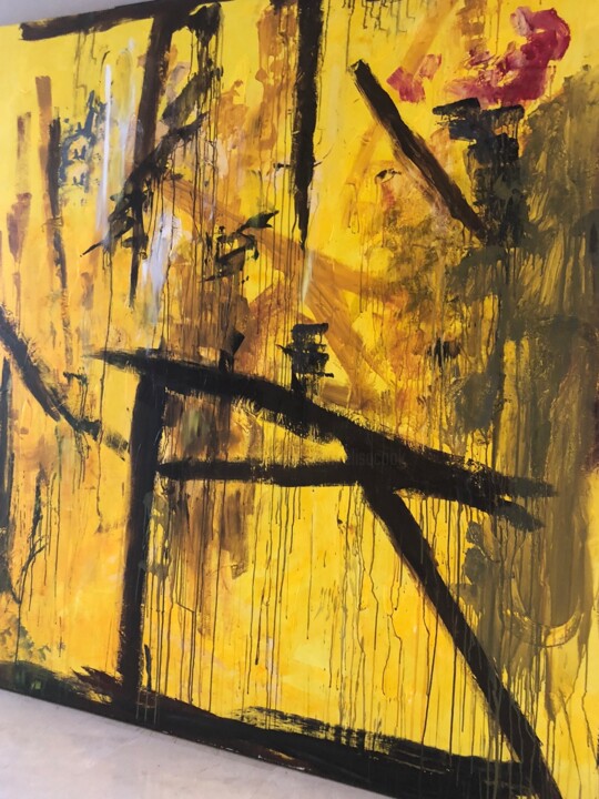 Pintura titulada "El Gran Desafío" por Elisa Cook Benbassat Bassat, Obra de arte original, Acrílico