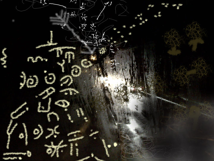 Digital Arts titled "Spontaneous Elabora…" by Gerald Shepherd F.F.P.S., Original Artwork, Digital Painting