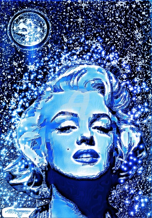 Digital Arts titled "MM" by Sylvain-Louis Aaron D'Hornoy, Original Artwork