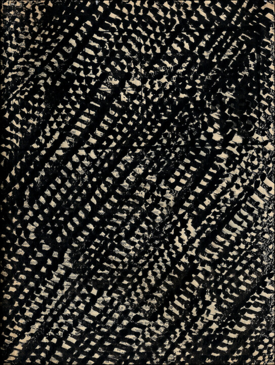 "MONOTYPE NOIR 11" başlıklı Baskıresim Alain Lamy tarafından, Orijinal sanat