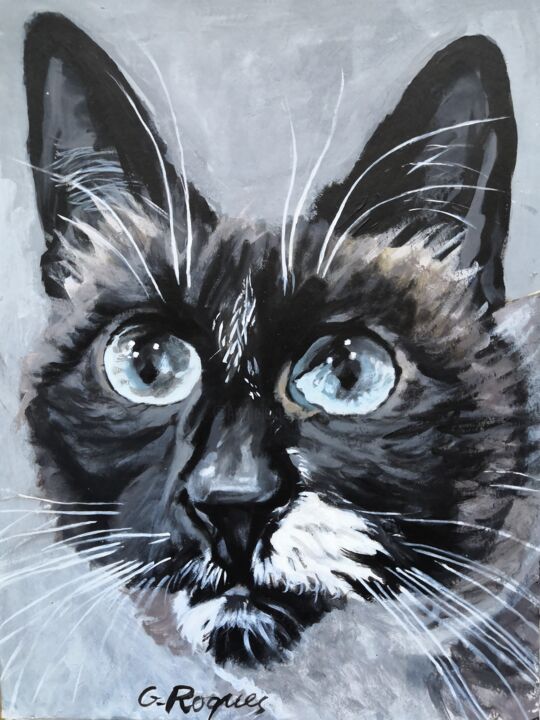 Attentif 绘画, 15.8x11.8 in