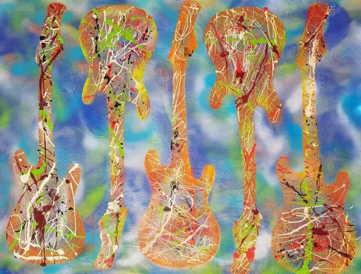 N° 54 Répétition 绘画, 29.5x40.9 in