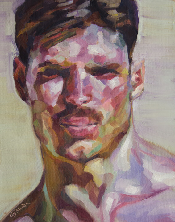 Antoine 绘画, 14.2x11 in