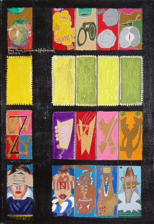 Painting titled "Part Song" by Gerald Shepherd F.F.P.S., Original Artwork, Acrylic
