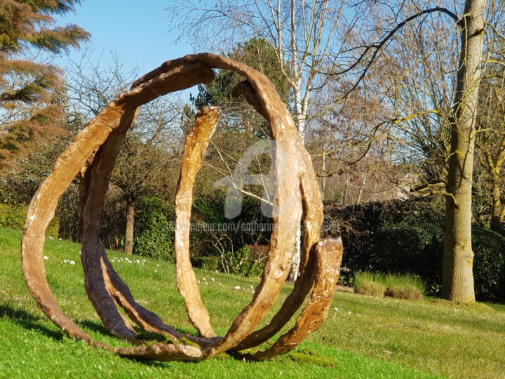 ''ECLATS'' - Bronze à la cire perdue- Diam 2 mètres