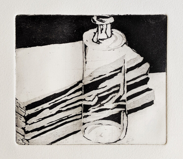 Printmaking,  4.7x5.5 in 