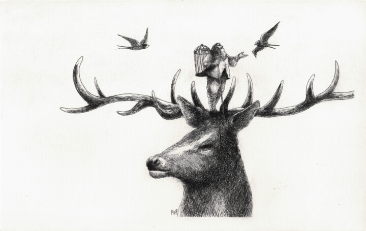 Oiseleur Printmaking, 5.9x9.1 in