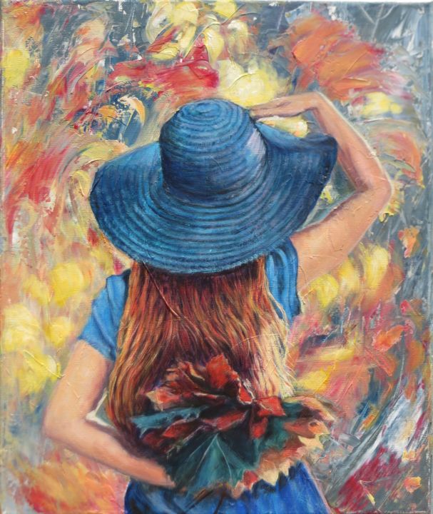 Peinture intitulée "TOURBILLON" par Chantal Martin (chm), Œuvre d'art originale, Acrylique