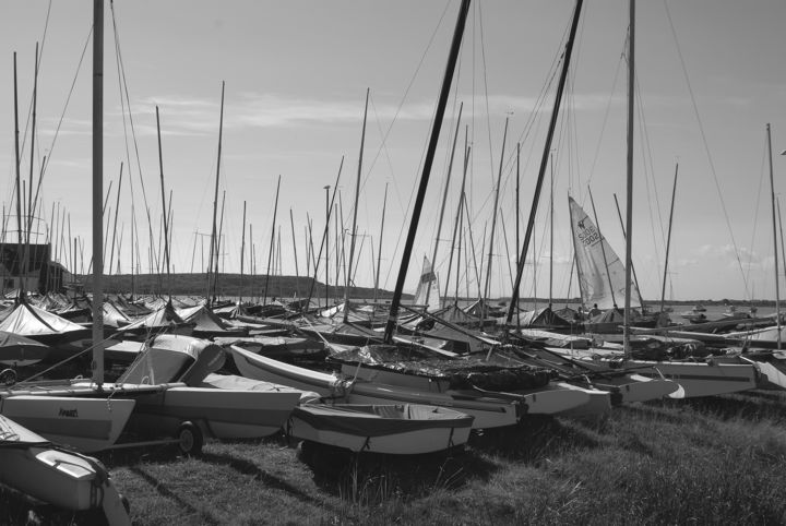 Photography titled "Mast Pattern" by Gerald Shepherd F.F.P.S., Original Artwork