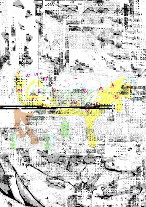 "GlitchPop2" başlıklı Dijital Sanat Riccardo Mantelli tarafından, Orijinal sanat, Diğer