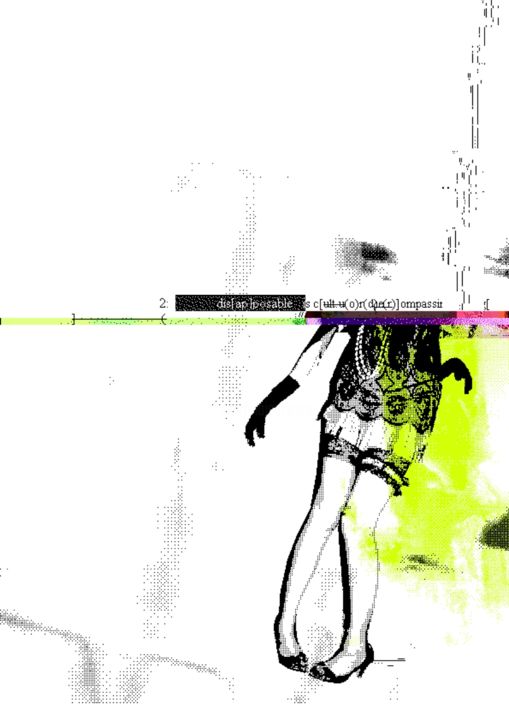 "Glitch Pop 3" başlıklı Dijital Sanat Riccardo Mantelli tarafından, Orijinal sanat, Diğer