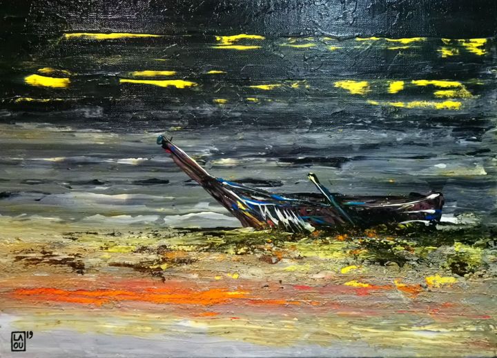Rivage : L189 绘画, 10.6x13.4 in