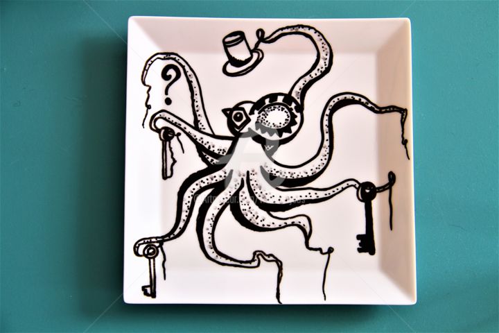 设计 标题为“OCTOPUS” 由Denis Fuhrmann, 原创艺术品