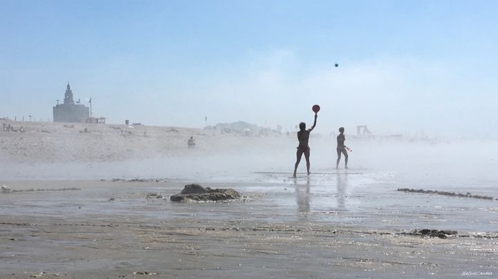 Marée basse en été