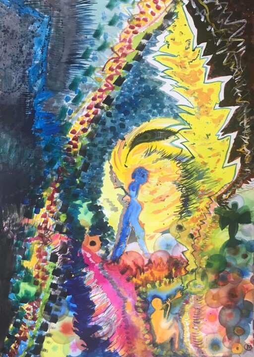 绘画,  42.1x30.3 in 