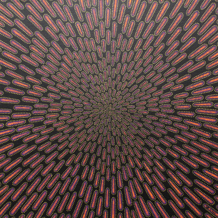 Particule violacée. 绘画, 11.8x11.8 in