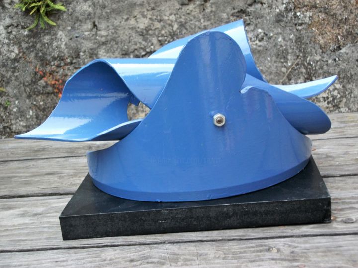 Sculpture intitulée "Sculpture abstraite…" par Servin, Œuvre d'art originale, Plastique