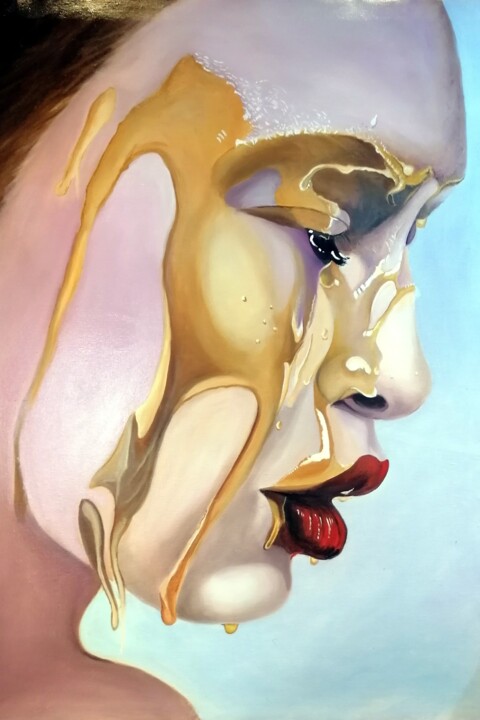 Il dolce pianto 绘画, 40.9x29.9 in