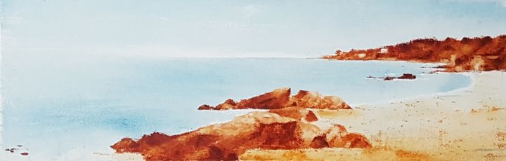 Painting titled "Saint Marc 1" by Stephanie Ledroit, Original Artwork, Acrylic