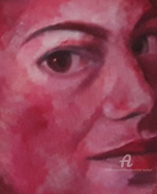 Peinture intitulée "Marion" par Marie Andrée Hembert, Œuvre d'art originale, Huile
