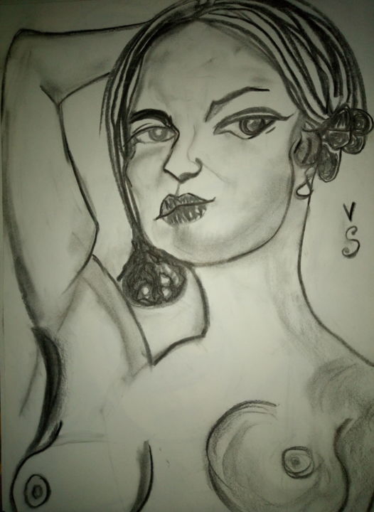 Boule de suif 图画, 15.8x11.8 in