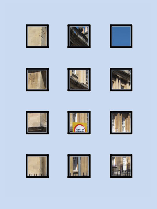 Digital Arts titled "Twelve Views Of Bath" by Gerald Shepherd F.F.P.S., Original Artwork, Digital Painting