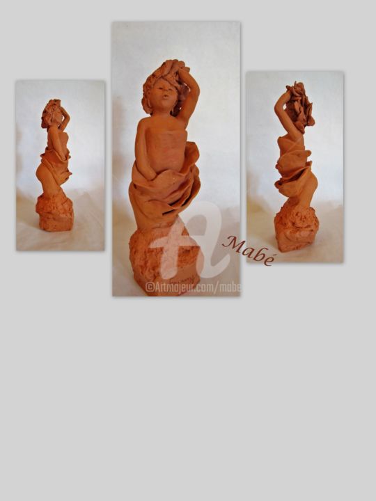 雕塑,  7.9x2.4 in 
