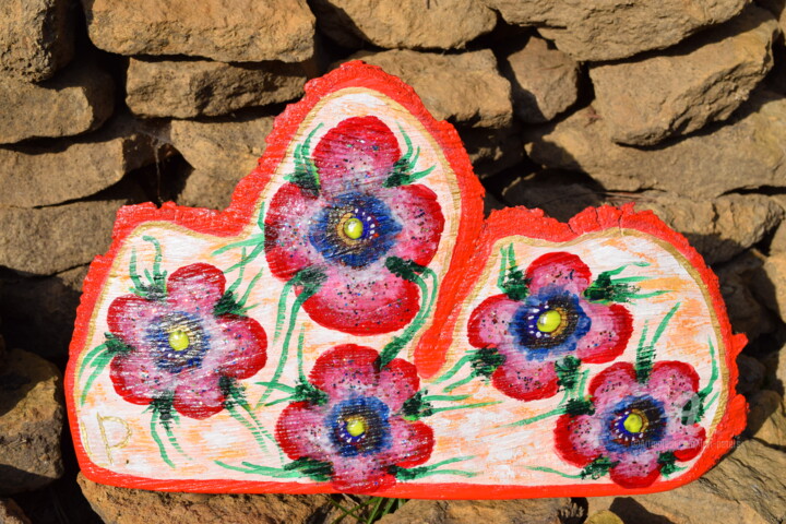 Fünf fabelhafte Blumen 雕塑, 8.7x13 in