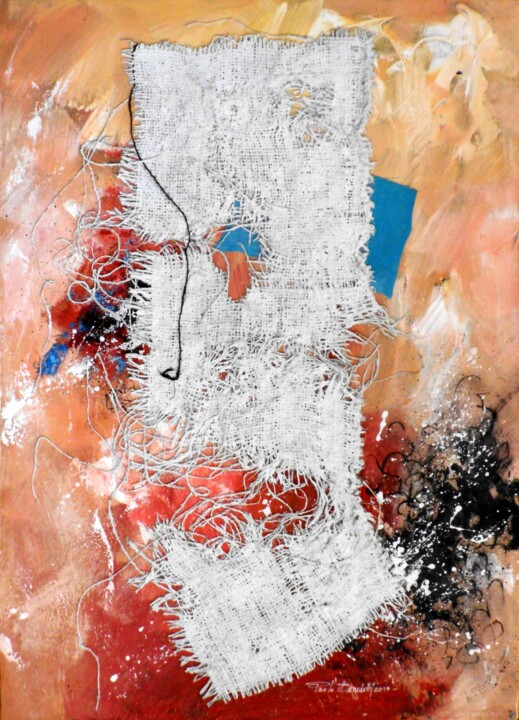 Painting titled "807.- Composizione…" by Paolo Benedetti, Original Artwork, Acrylic