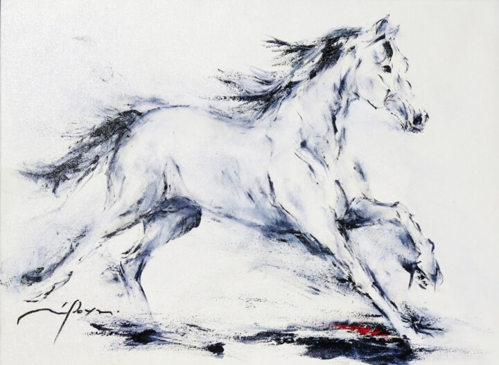 绘画,  21.3x28.7 in 