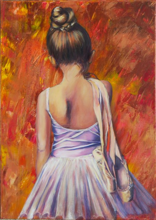 Peinture intitulée "PASSION DANSE" par Chantal Martin (chm), Œuvre d'art originale, Acrylique