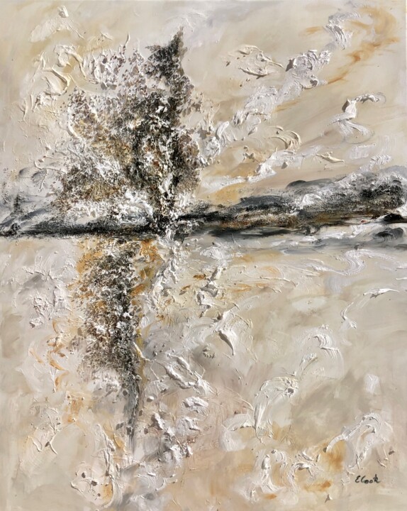 Painting titled "Rising from the Ash…" by Elisa Cook Benbassat Bassat, Original Artwork, Other