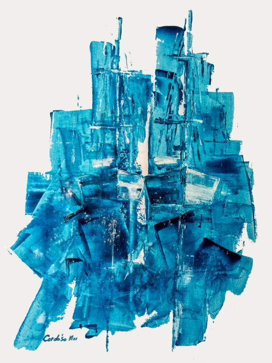 绘画,  51.2x38.2 in 