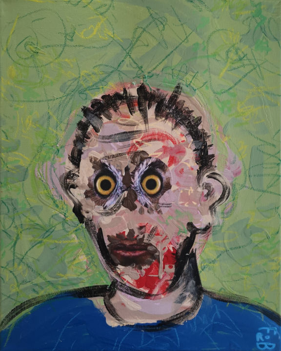 "maelys" başlıklı Tablo Frob tarafından, Orijinal sanat, Akrilik