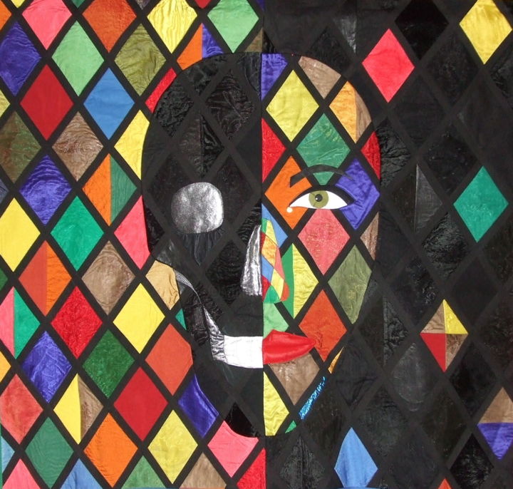 Arlequin 纺织艺术, 41.7x44.1 in