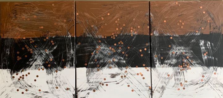 Peinture intitulée "no future - the col…" par Paul Yves Poumay, Œuvre d'art originale, Acrylique