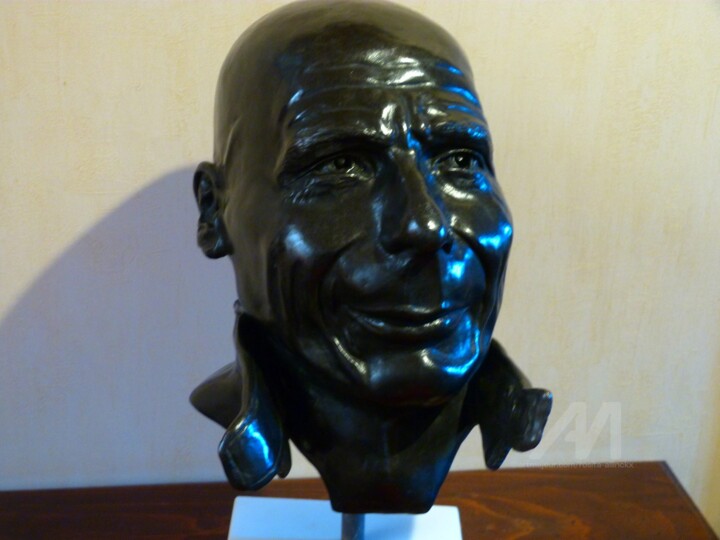 Yanis Varoufakis 雕塑, 16.1x20.9 in