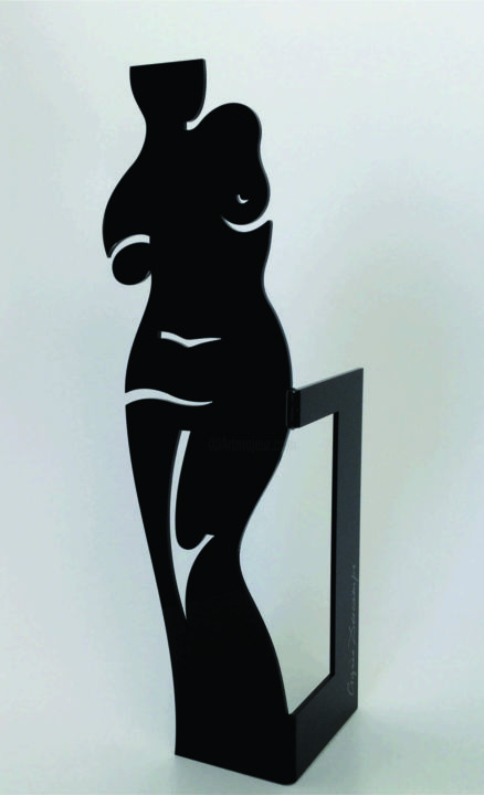 Escultura titulada "Vénus-n.jpg #artist…" por Agnes Descamps, Obra de arte original, Plástico