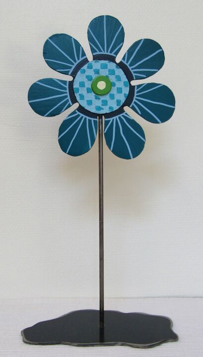 fleur N°2 조형물, 9.8x5.5 in