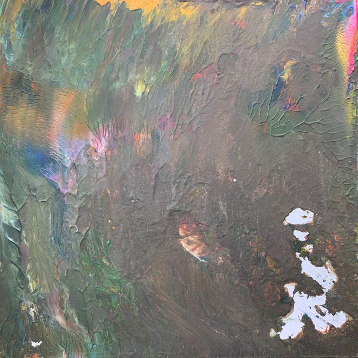 Peinture intitulée "drunk in the dark" par Paul Yves Poumay, Œuvre d'art originale, Acrylique