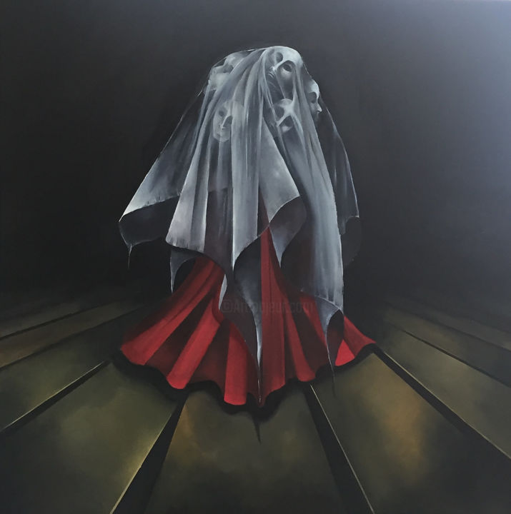Painting titled "7952af-da21e7e6c4fd…" by Shuaa Alrasheidi, Original Artwork, Oil