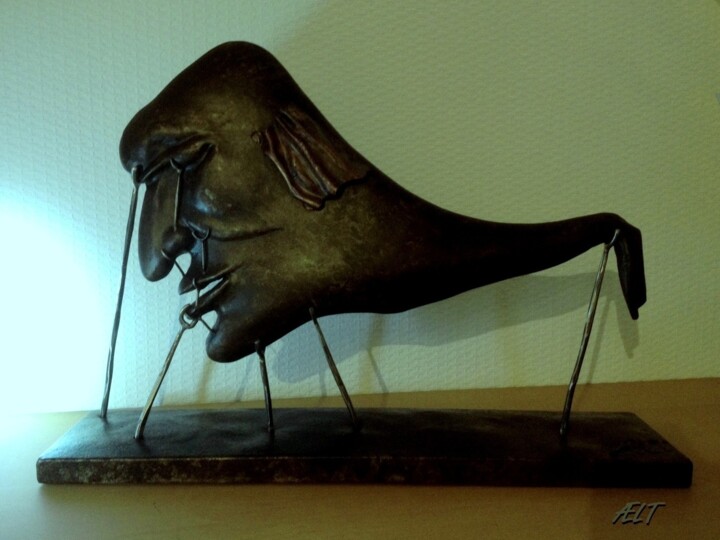 The Sleep 雕塑, 13.8x4.3 in