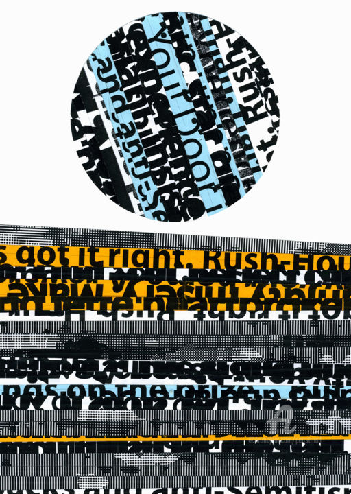 "In Proximity 1" başlıklı Kolaj Petr Strnad tarafından, Orijinal sanat