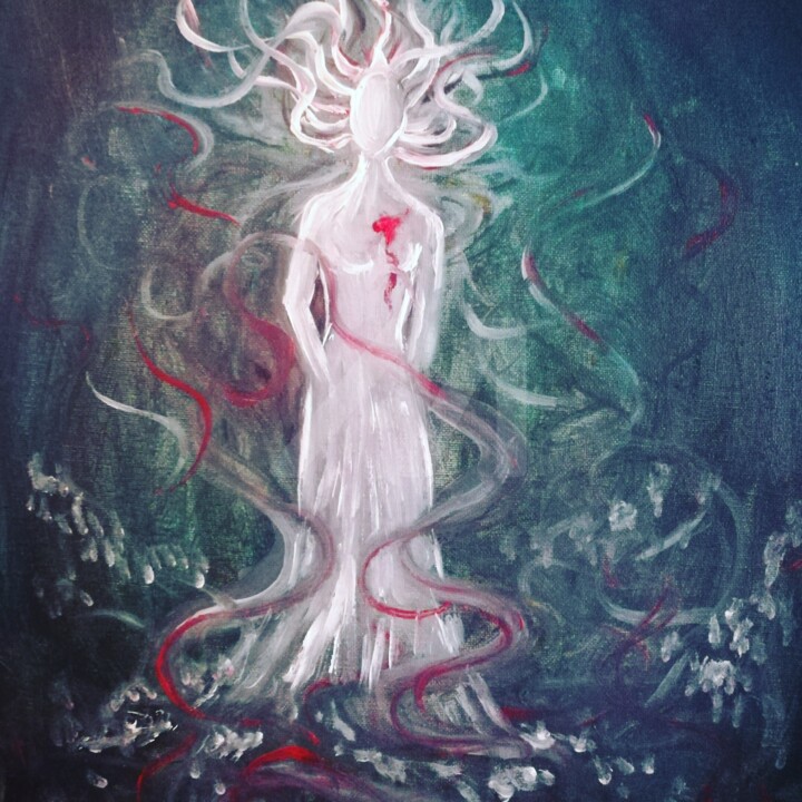 Peinture intitulée "img-20190413-004200…" par Aurore Sylvestre, Œuvre d'art originale