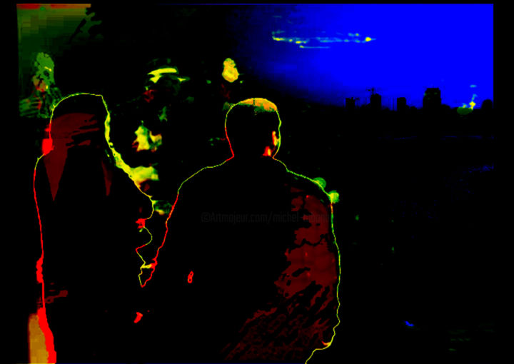 Digital Arts titled "once upon a time" by Michel Tabanou, Original Artwork, Digital Painting