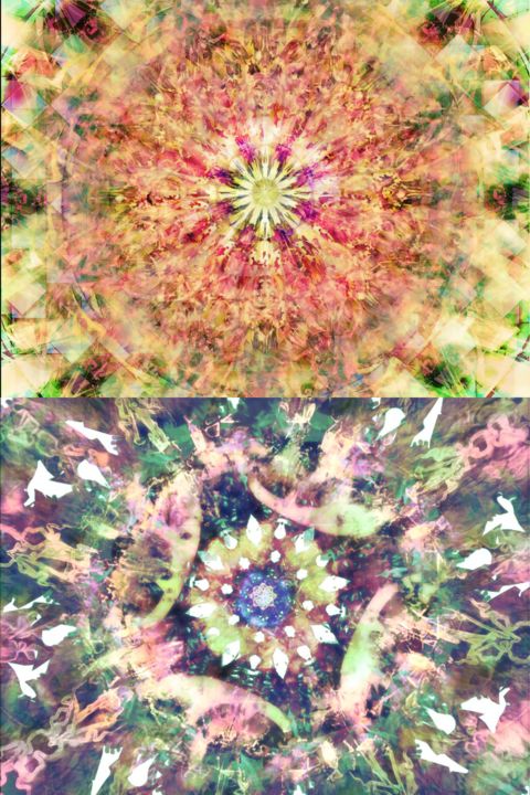 Digital Arts titled "Fruit and weeds" by Zilmari, Original Artwork, 2D Digital Work