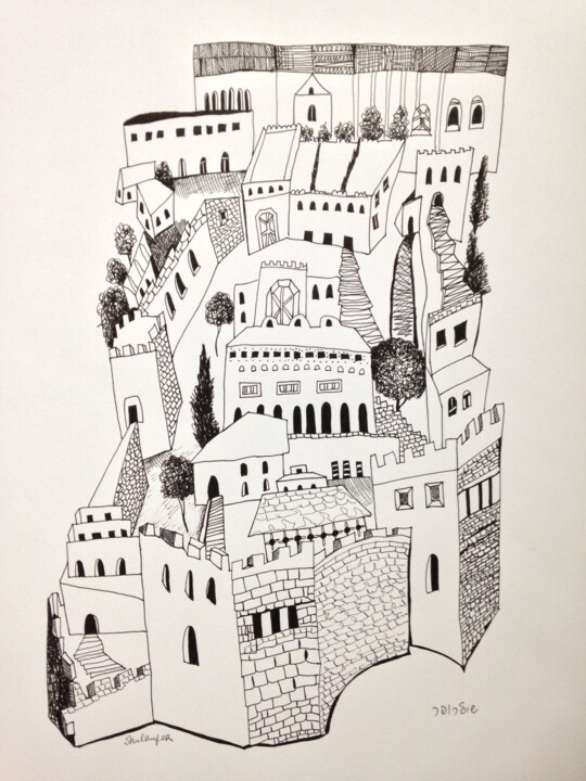 图画,  18.9x13.4 in 
