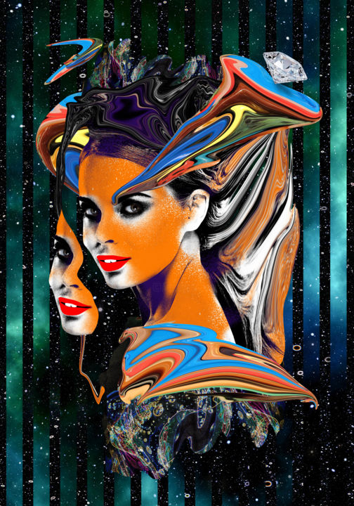 "№1" başlıklı Dijital Sanat Oxana Kolyagina tarafından, Orijinal sanat, Dijital Resim